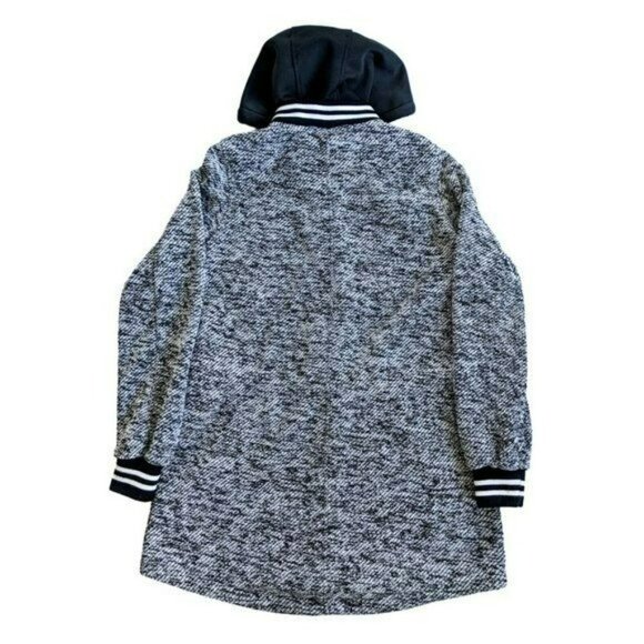 Madden NYC Marled Knit Full Zip, Cinch Waist, Sweater Jacket Size M - Picture 2 of 10